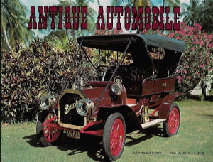 ANTIQUE AUTOMOBILE 1979 JULY - '09 BUICK, ROLLS-ROYCE, '18 BUICK CUTAWAY
